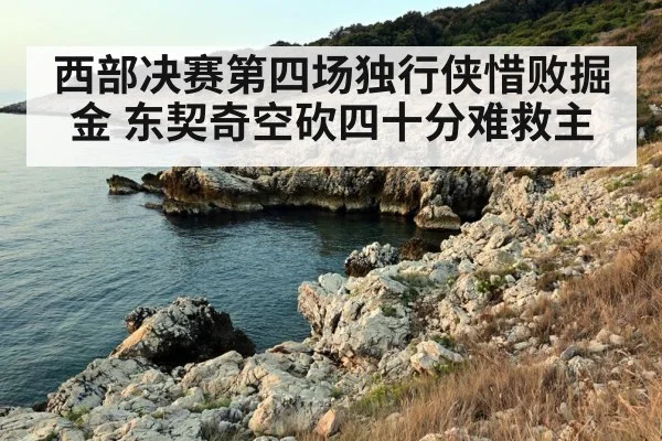西部决赛第四场独行侠惜败掘金 东契奇空砍四十分难救主